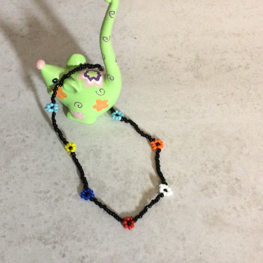 Colorful Beaded Ankle Bracelet